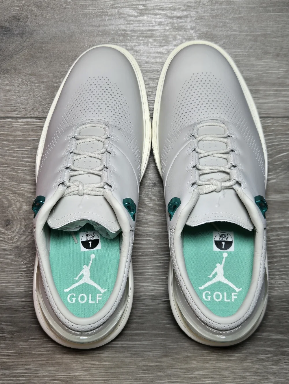 Jordan ADG 4 Golf Shoes Mens Size 7 Womens 8.5 Grey Fog / White Cement Grey NEW